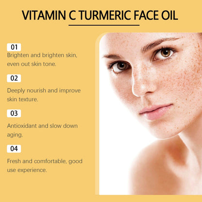 Vitamin C + Turmeric Oil Moisturizer For a Glowing Skin With Just One Use Vitamine C+ Tumeric Moisterizer GlowUp Beauty 